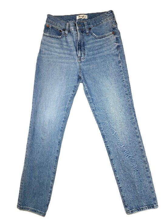 Madewell Denim - Madewell The Perfect Vintage Jean NA917 Size 26 High Rise Light Wash
